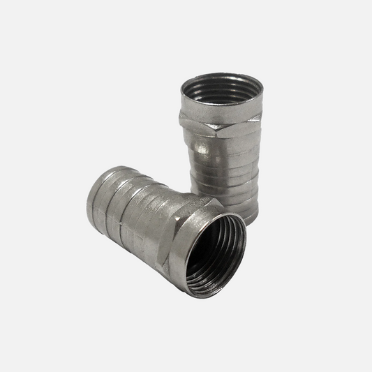 Terminal coaxial siliconado rg 6