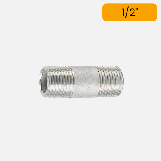 Niple galvanizado 1/2"