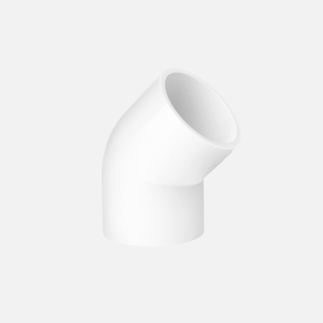 Semicodo presion PVC