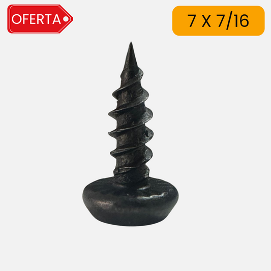 Oferta Tornillo lamina pan framer punta aguda pavonado 7 X 7/16