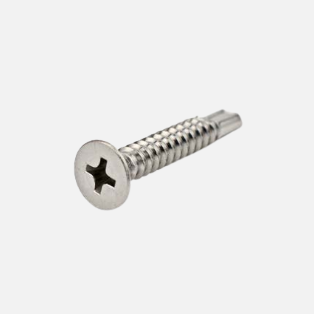 Tornillo avellan punta broca sin nervadura 6 X 1.1/4
