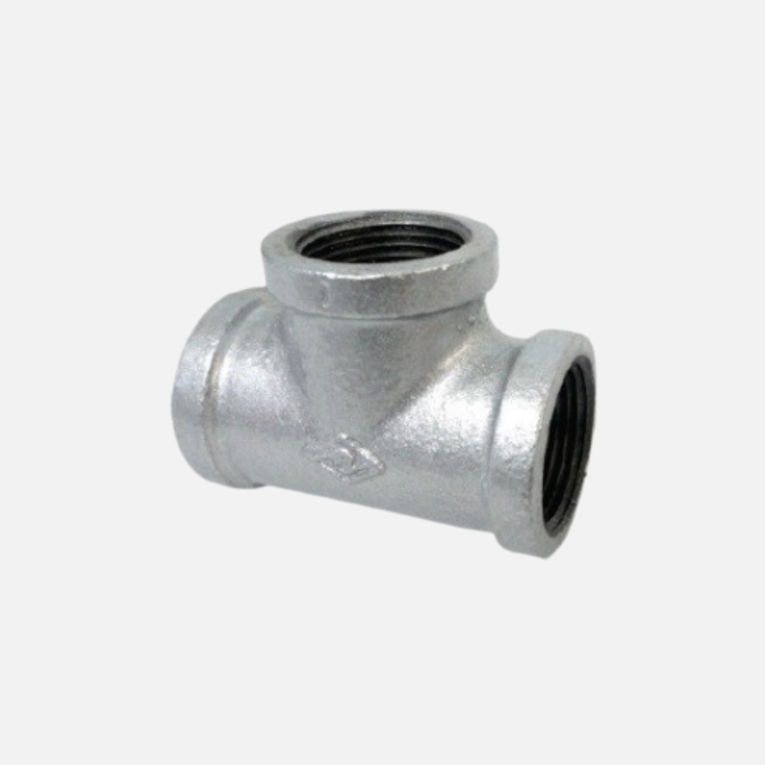 Tee galvanizada