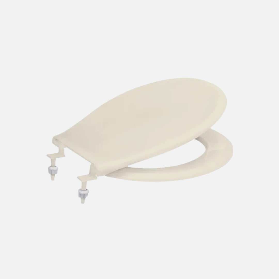 Tapa para sanitaria color blanco y beich aquablue
