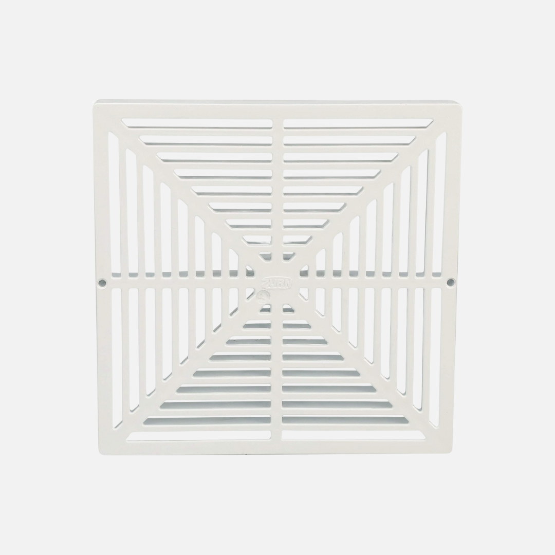 Rejilla ventilación metálica decorada