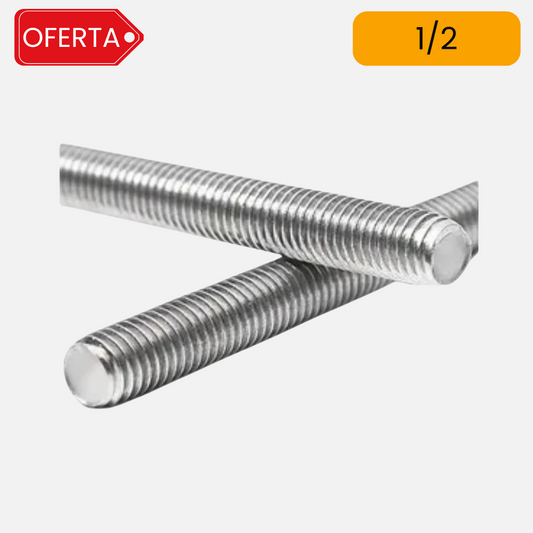 Oferta Varilla roscada zincada por 1 metro unc 1/2