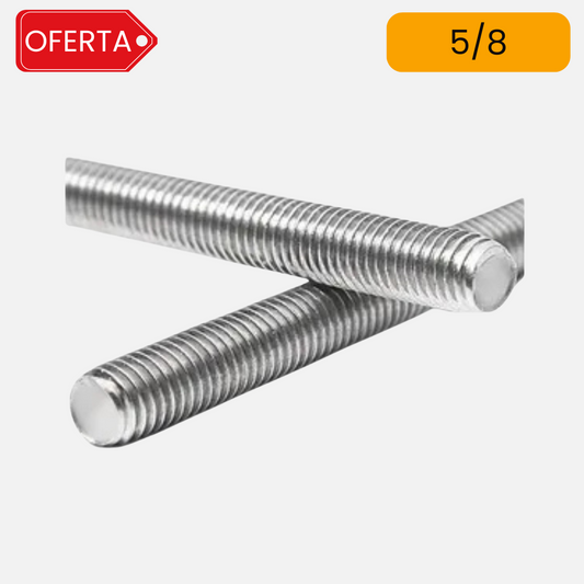 Oferta Varilla roscada zincada por 1 metro unc 5/8