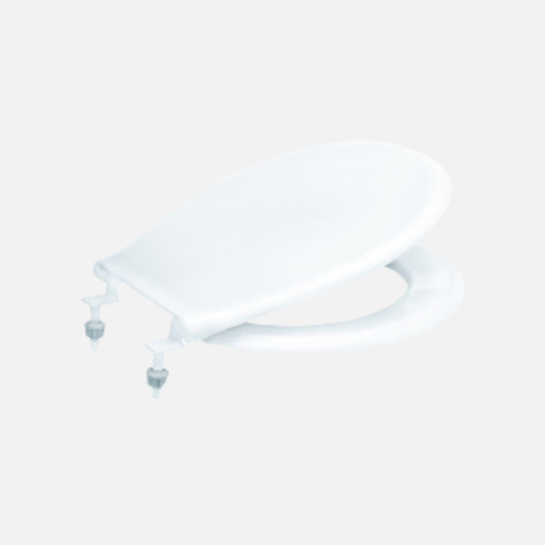 Tapa para sanitaria color blanco y beich aquablue