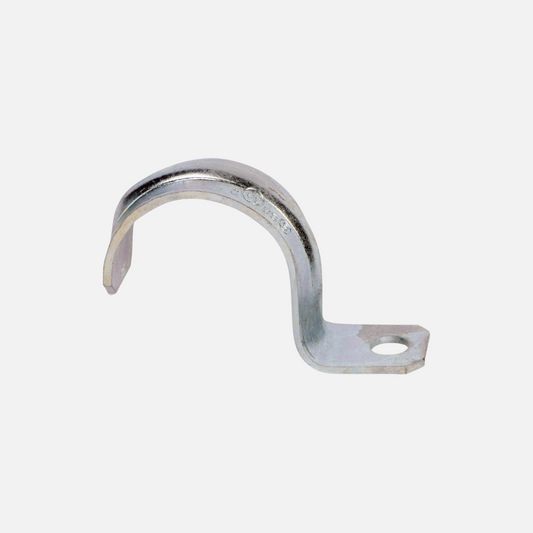 Abrazadera metálica sencilla (1 ala)