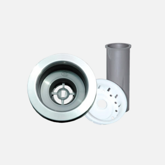 Canastilla lavaplatos aluminio - plastico 4"