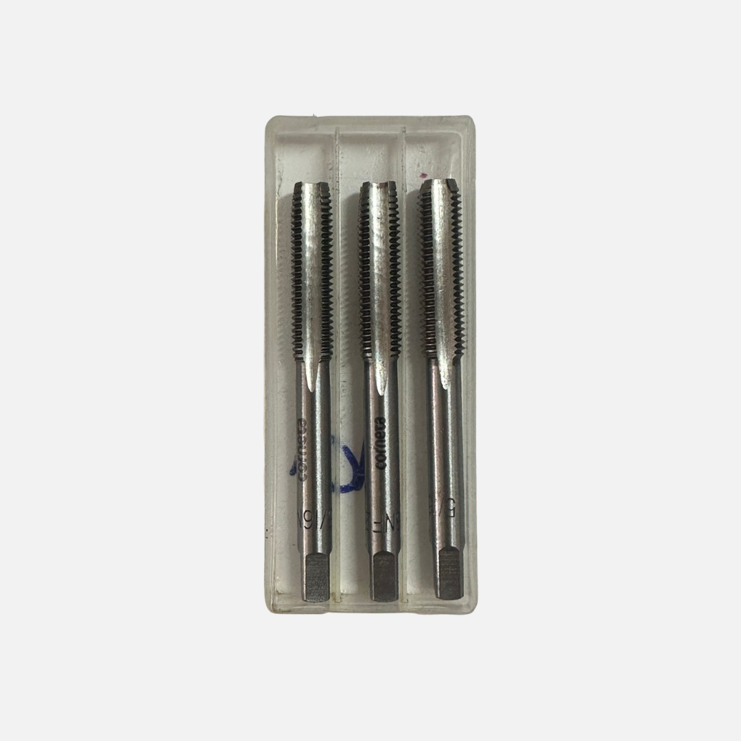 Macho acero al carbón marca corneta X3 de 1/4 UNF