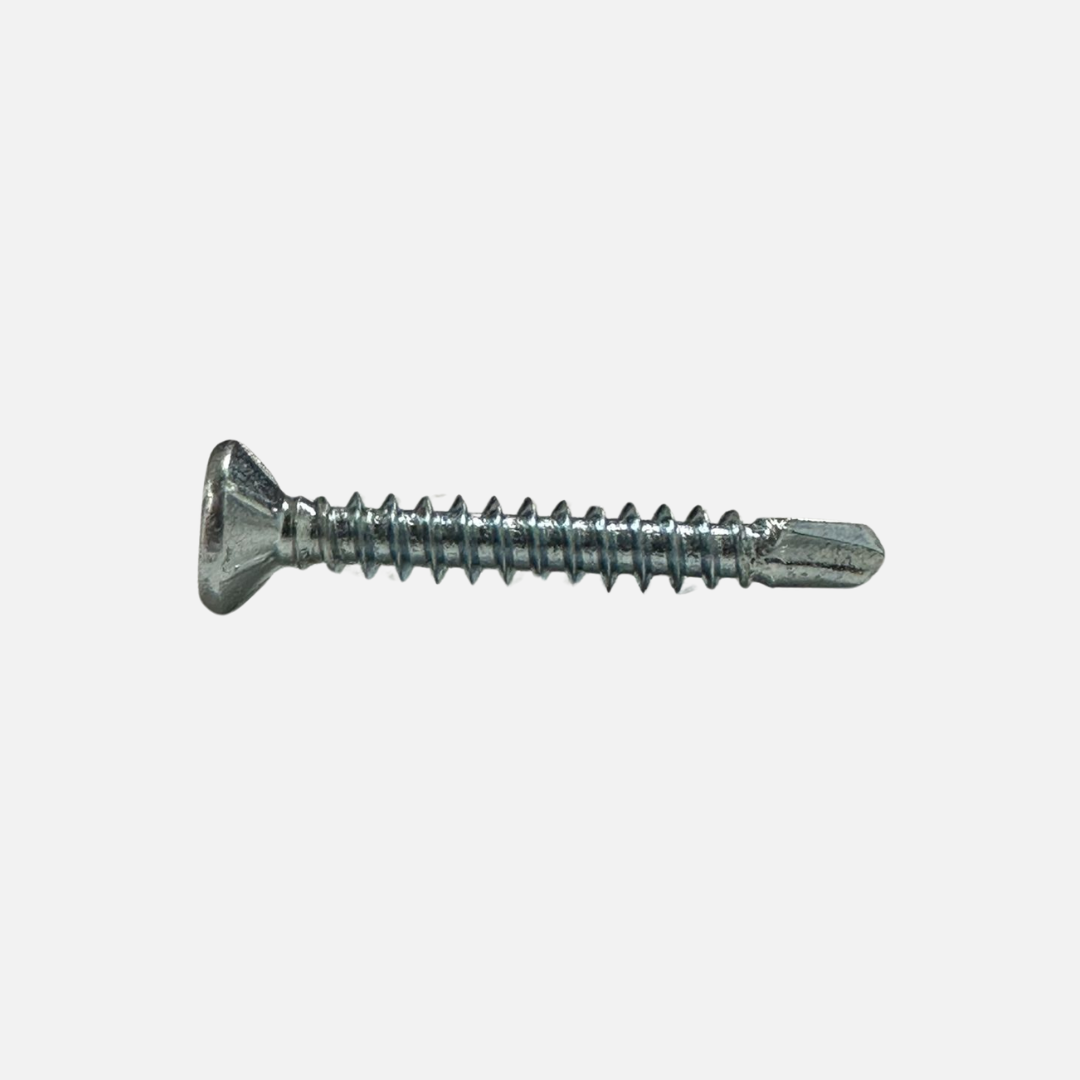 Tornillo avellan con nervadura punta broca 6 X 3/4