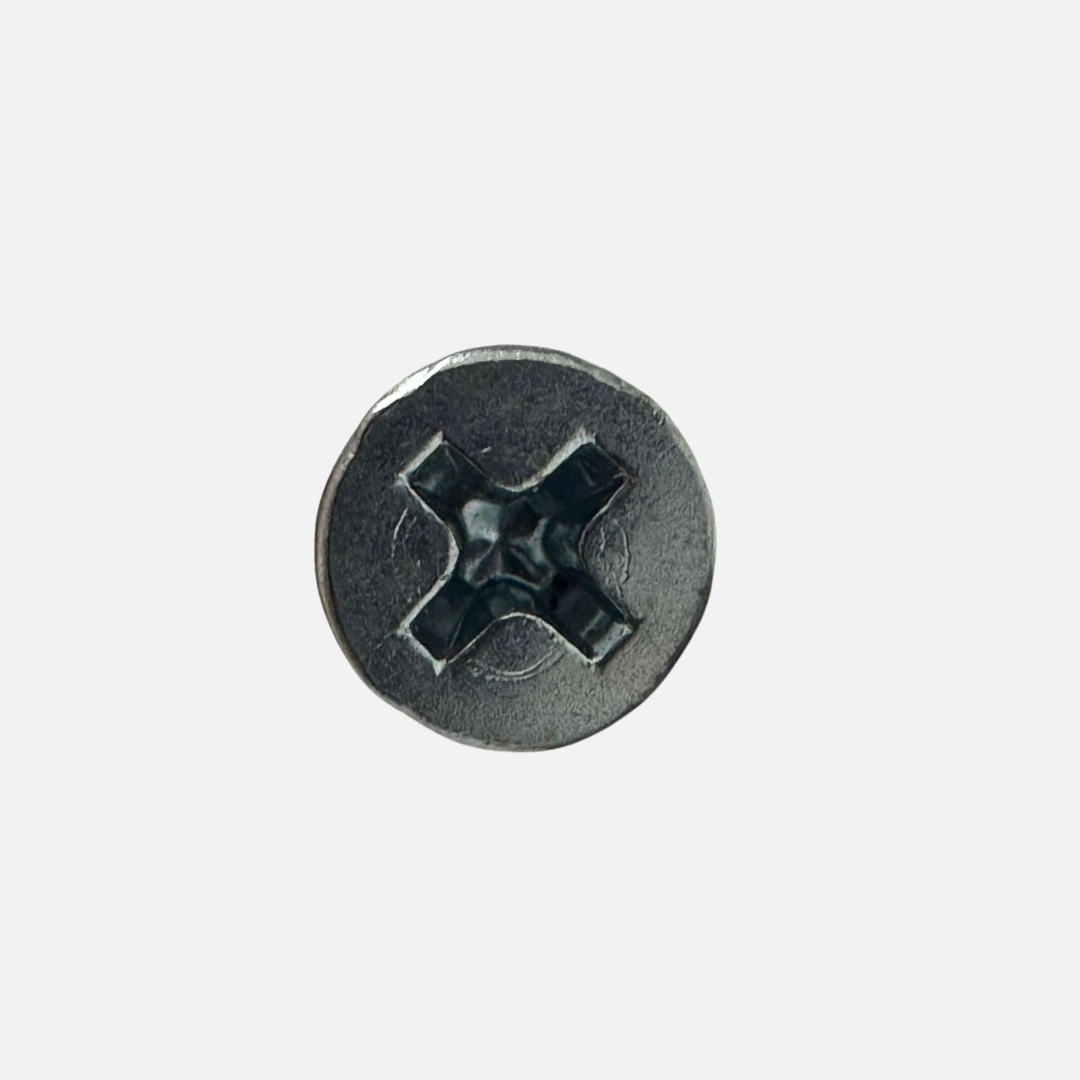 Tornillo avellan con nervadura punta aguda 6 X 1