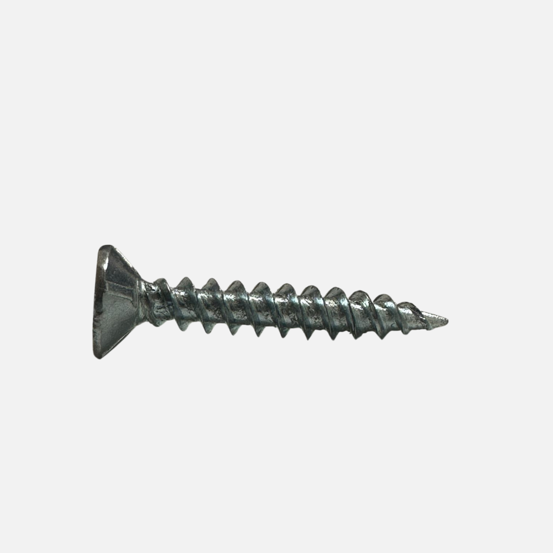 Tornillo avellan con nervadura punta aguda 6 X 1