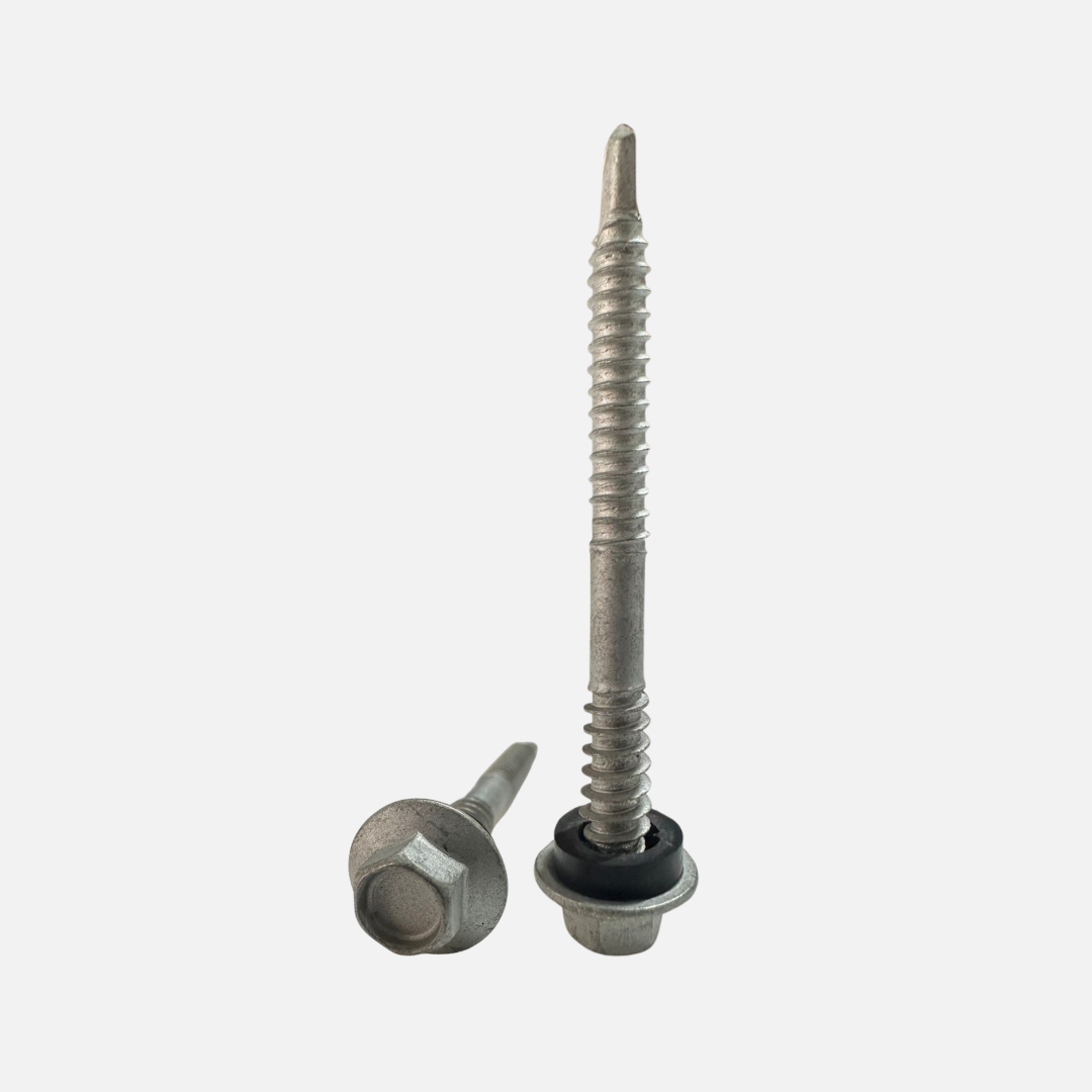 Tornillo hexagonal cubierta doble rosca 12-14 X 2.1/2 (1000 HORAS)