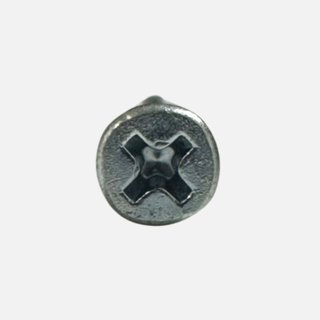 Tornillo avellan con nervadura punta broca 6 X 3/4
