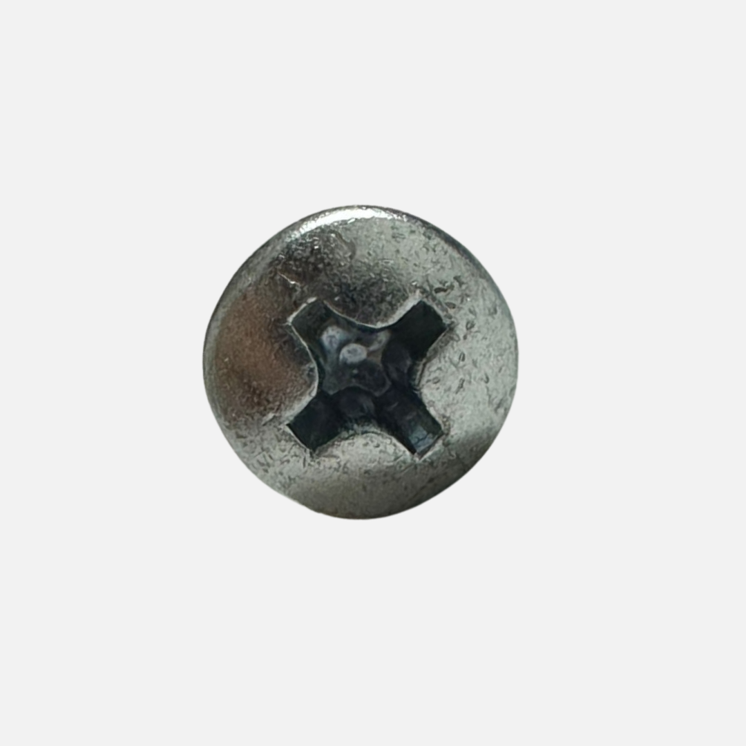 Tornillo lamina cabeza pan phills zincado 8 X 1