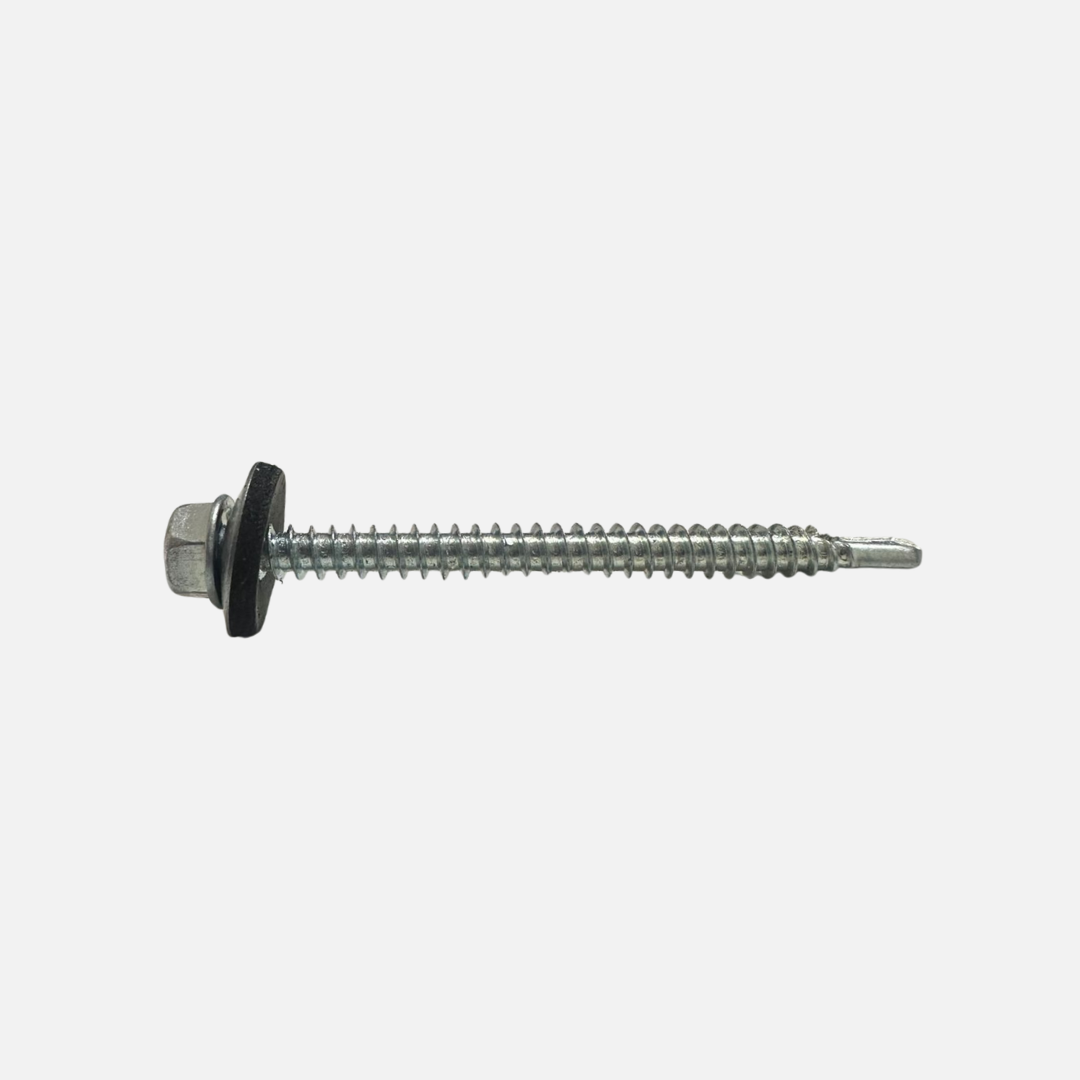Tornillo hexagonal punta de broca con arandela de neopreno 14 X 2
