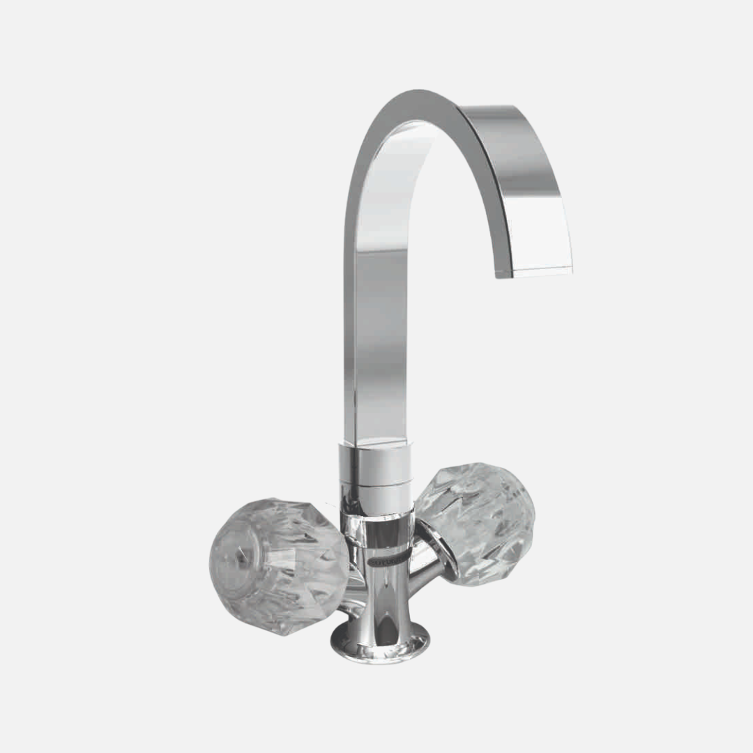 Llave mezcladora monoblock brazo square