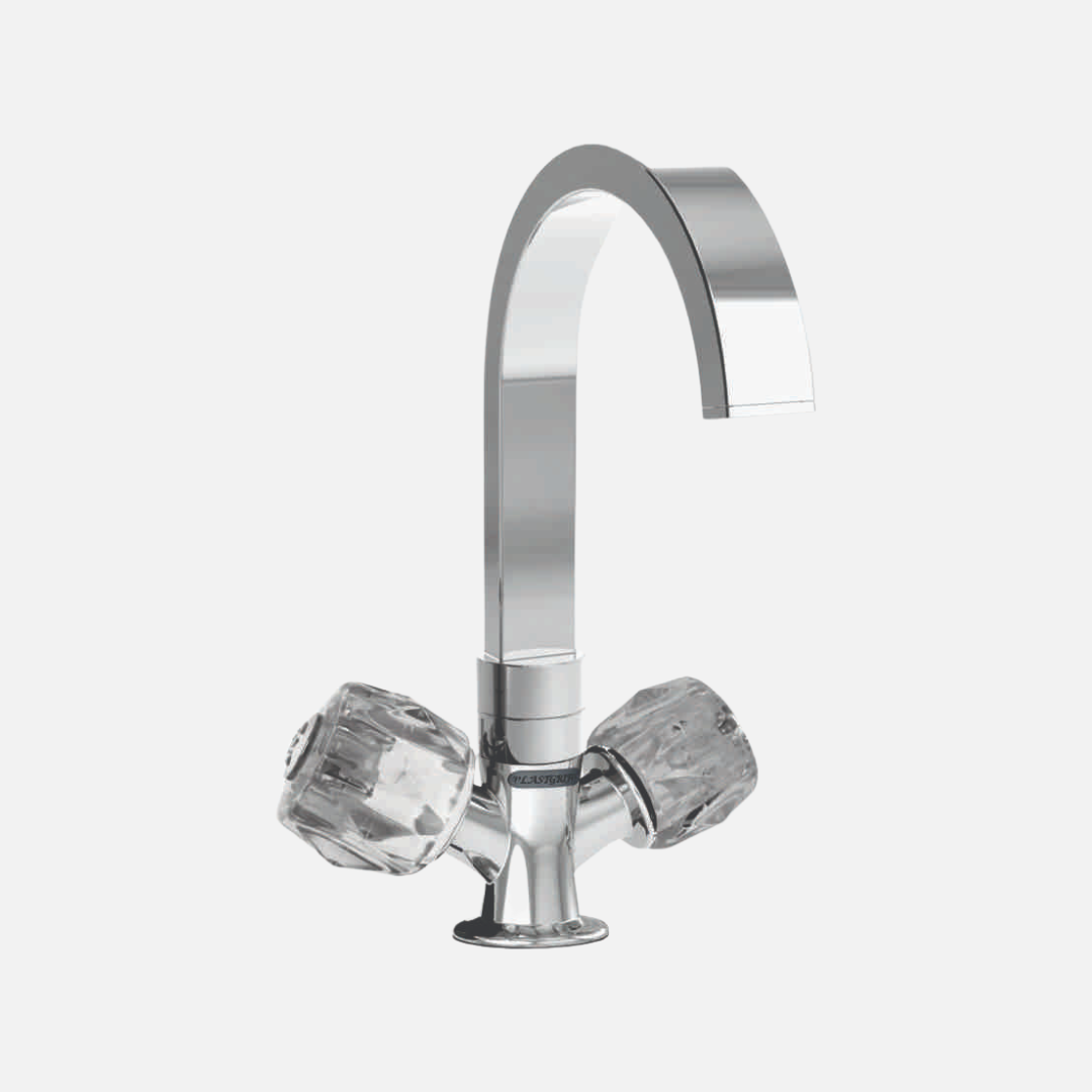 Llave mezcladora monoblock brazo square
