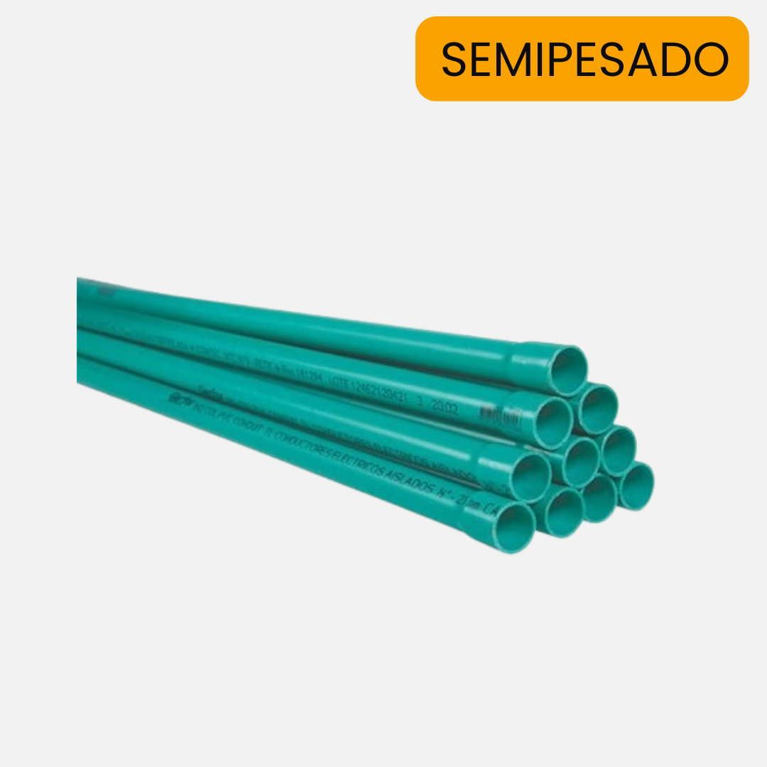 Tubo conduit semipesada