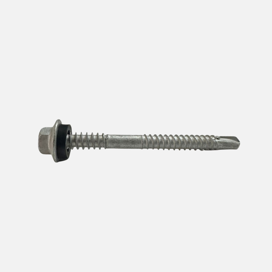 Tornillo hexagonal cubierta doble rosca 12-14 X 2.1/2 (1000 HORAS)