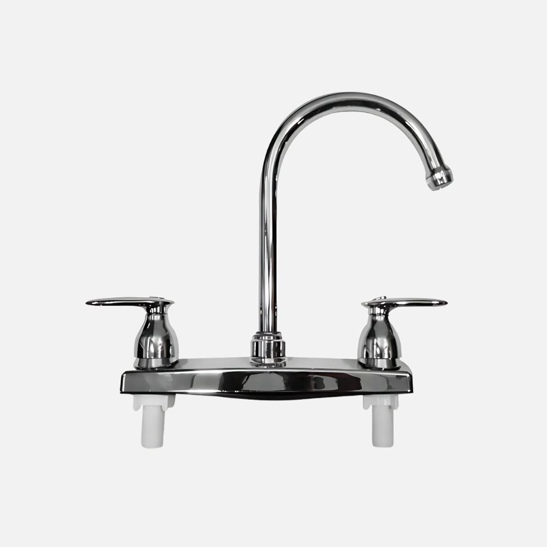 Llave mezcladora lavaplatos cromada importada