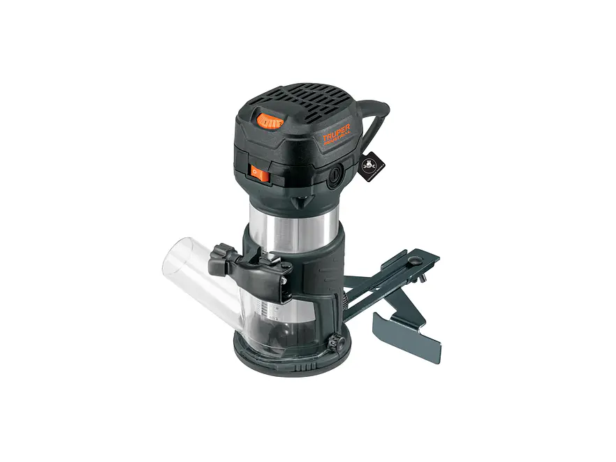 Rebajadora compacta marca TRUPER 710W industrial