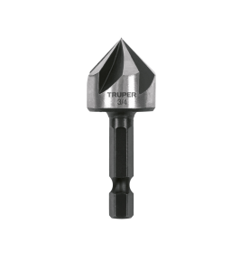 Avellanador HSS cambio rápido 3/4" marca TRUPER