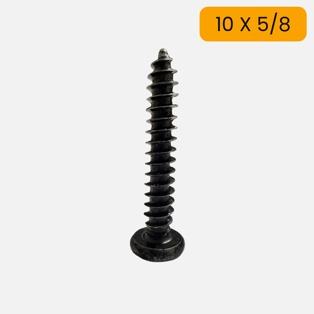 Tornillo para lamina cabeza pan phillips pavonado 10 X 5/8