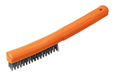 Cepillo de alambre 51 pinceles acero al carbono marca TRUPER