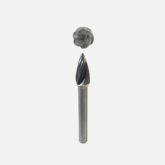 Fresa tipo arbol puntiaguda aluminio sg
