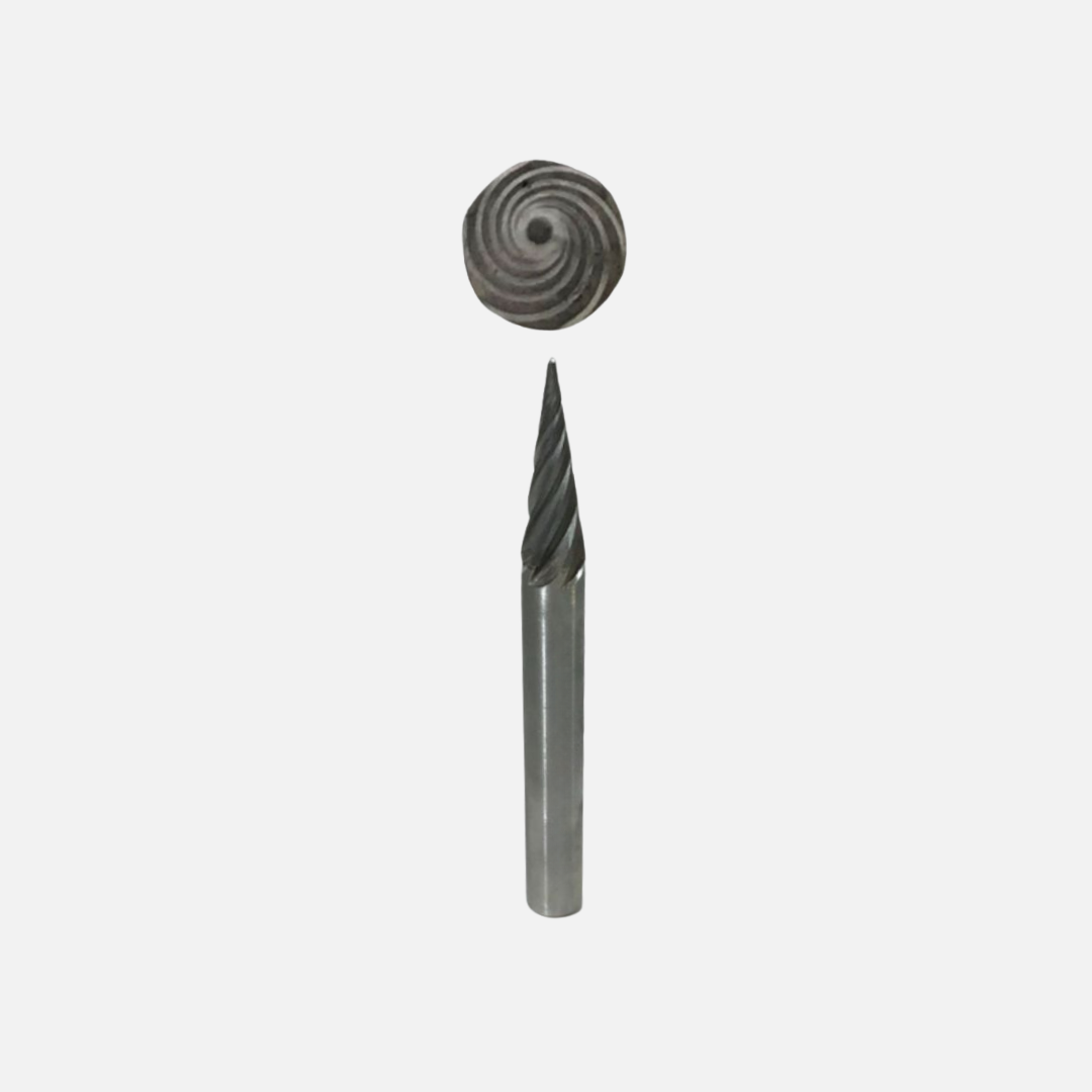 Fresa conica corte aluminio sm