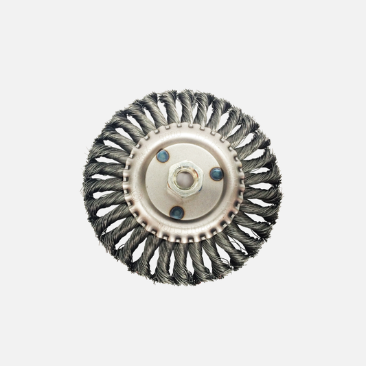 Grata copa trenzada acero