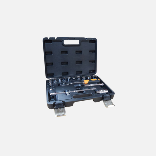 Juego copas 17 piezas importada 6 puntas cuadrante 1/2″ cr van 5/16″ – 1″