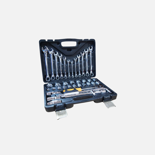 Juego copas 38 piezas importada 6 puntas cuadrante 1/2″ cr van 8 mm – 32 mm