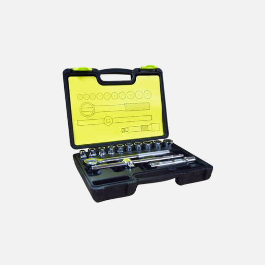 Juego copas 13 piezas importada 12 puntas cuadrante 1/2″ cr van 10 mm – 22 mm