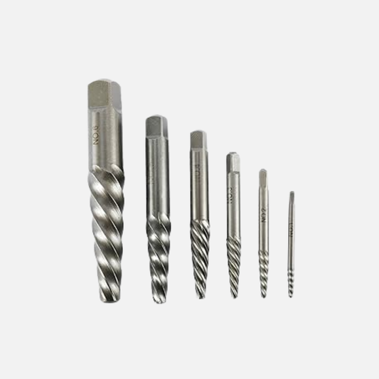 Juego extractor de tornillos hss 1/8″ – 3/8″ x 5pcs importada