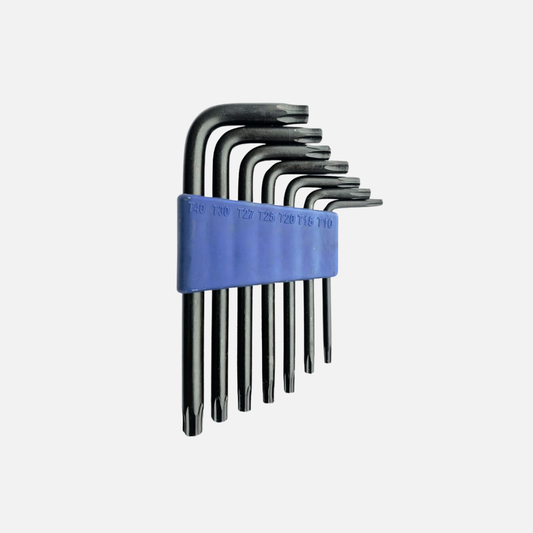 Juego llaves torx cortas 7 piezas importada cr van t 10- t 40