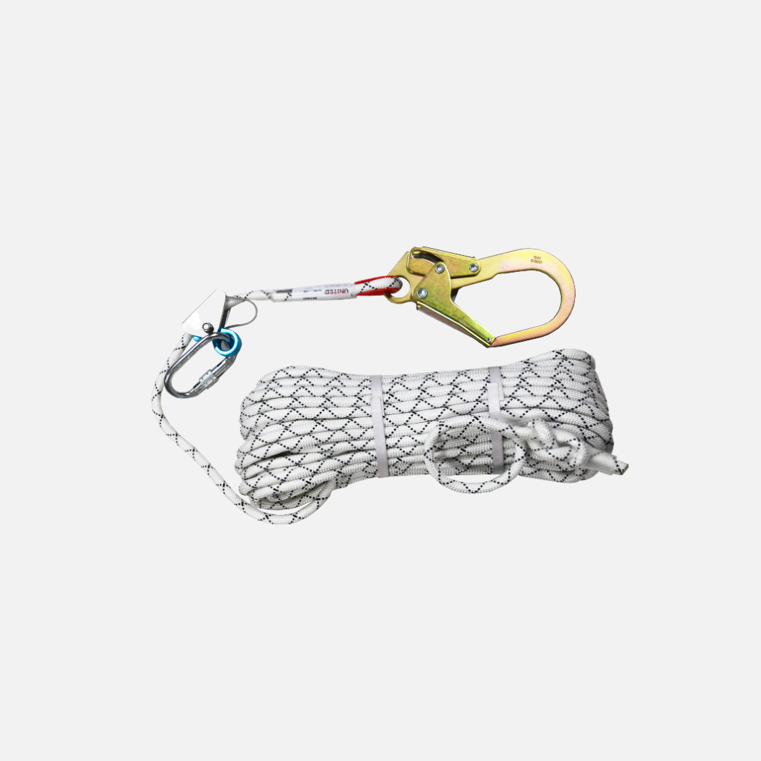 Linea de vida 12 mm gancho grande; united; ce 1105; en354