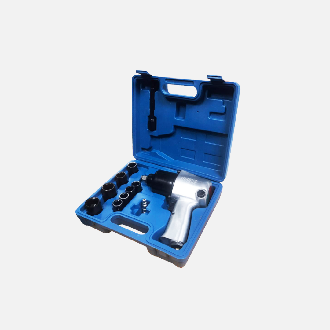 Pistola de impacto importada juego copas 12 piezas