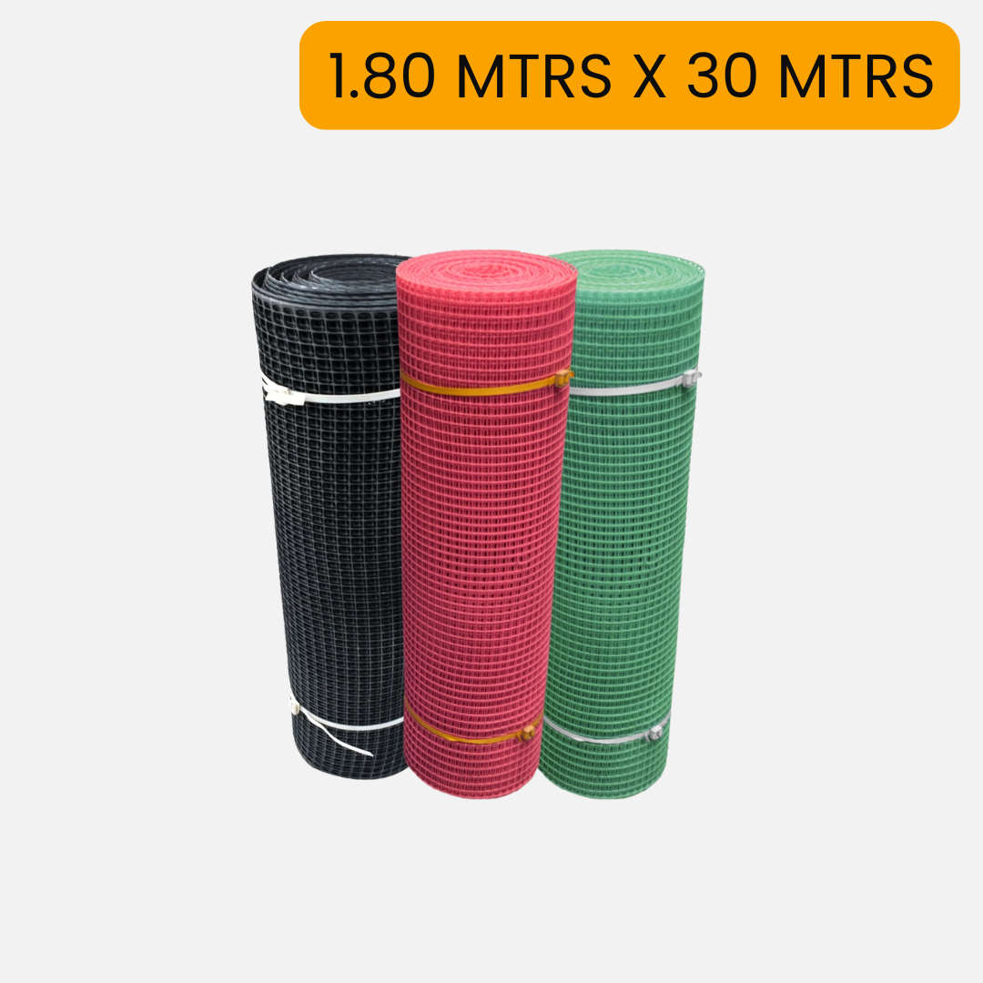 Rollo malla importada multi-uso de 1.80 MTRS X 30 MTRS