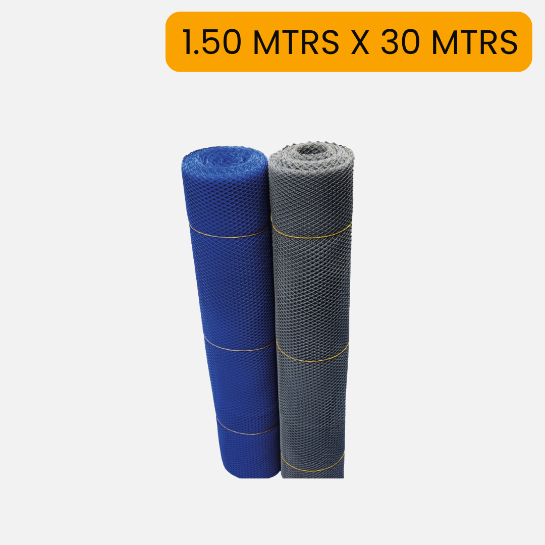 Rollo malla diamante importada multi-uso de 1.5 MTRS X 30 MTRS