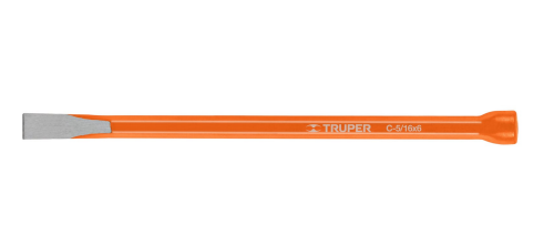 Cincel de corte frio de 5/16 x 6" marca TRUPER