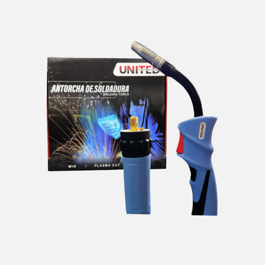 Antorcha mig 200a 15ak x 4mts united