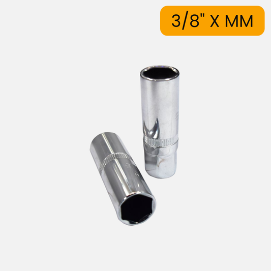 Copa para bujia importada cr van 3/8" X ( por mm )
