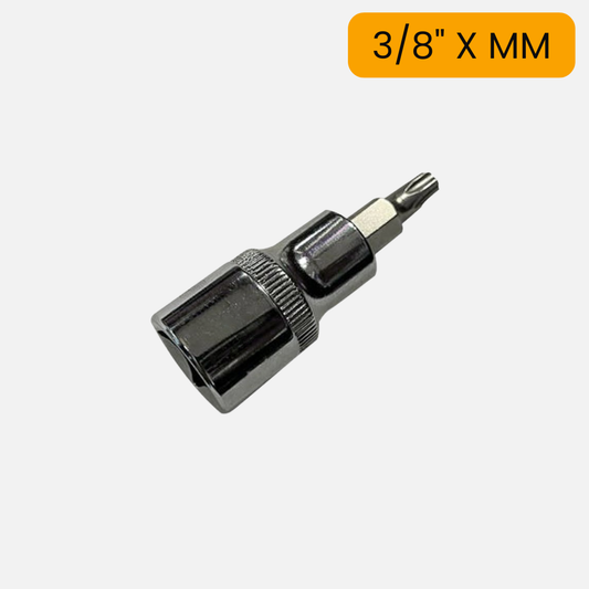 Copa importada punta torx cr van de 3/8 X ( por mm )