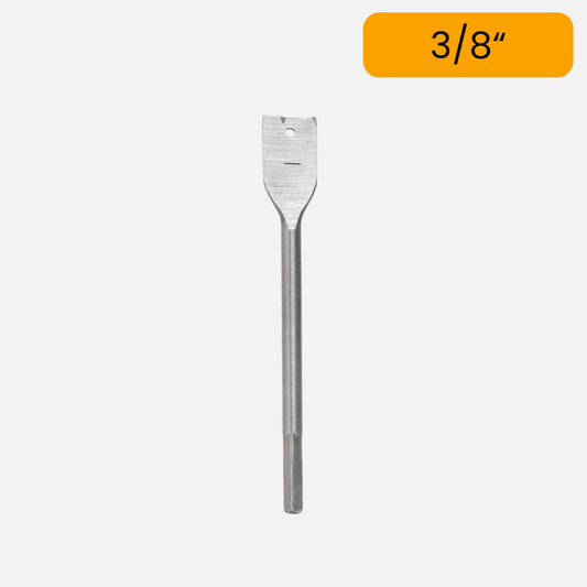 Broca madera 3/8" tool craft t/pala