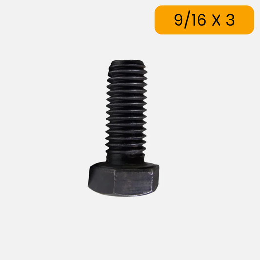 Tornillo hexagonal G5 de 9/16 X 3