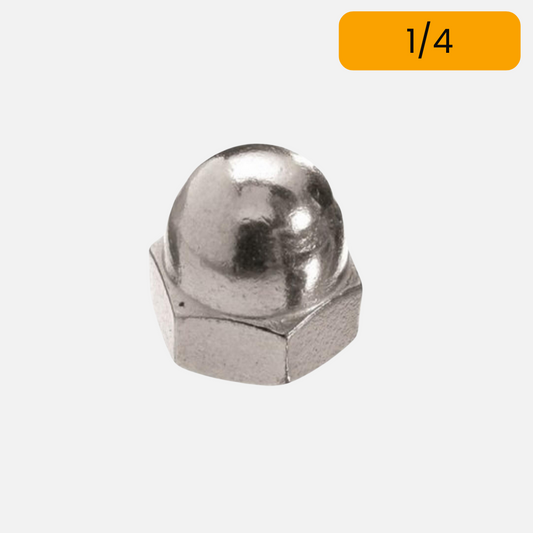Tuerca ciega/bellota de 1/4