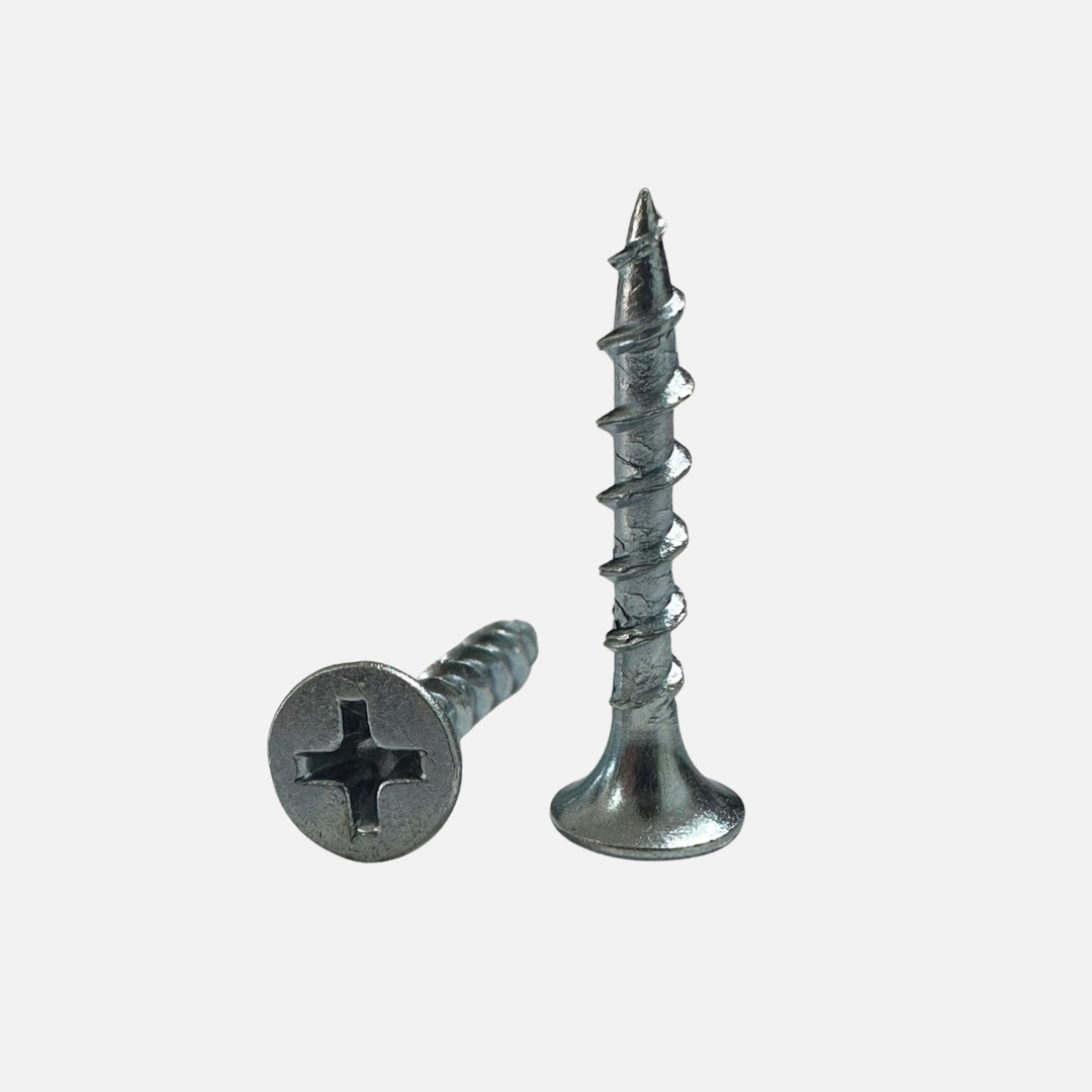 Tornillo drywall rosca ordinaria zincado 6 X 2